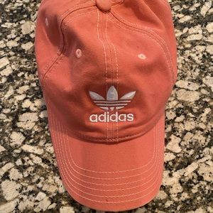 Adidas hat in salmon! Barely worn